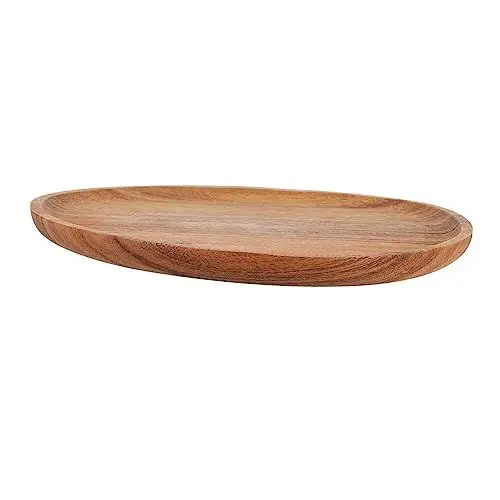 Produktbild: Amosfun Obst Dessert Snacks Platte Unterteilt Snack Serviertablett Deckel Multifunktions Süßigkeiten Tablett 26x20cm