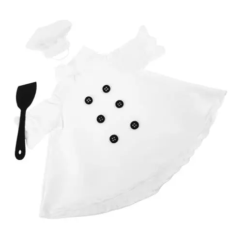 Produktbild: Amosfun Gartengans-Kleidung Koch-Outfit Für Veranda-Gans Rasengans-Kleidung Für Familienfeiern Und Gewerbeflächen Leicht Anzulegen Aus Langlebigem Witterungsbeständig Für