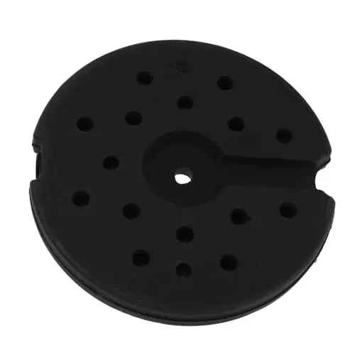 Produktbild: Amosfun Gegengewichtssockel für Schreibtischlampen Leichter Teileständer Lampensockel Tischlampe Gewichtssockel Bodenlampe Eisenbasis Stehlampe Leuchte Schreibtischlampengehäuse Lampenteil