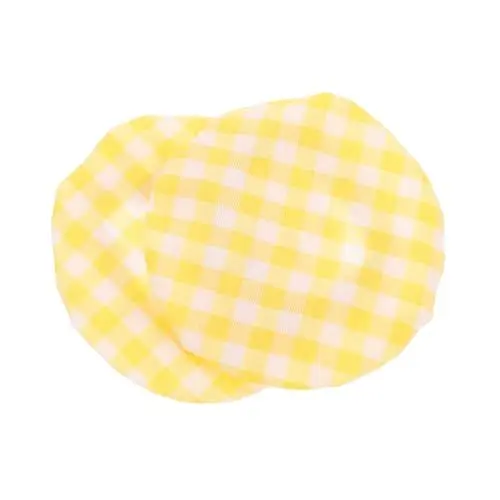 Produktbild: Amosfun 2stücke Baumwoll-schüsselabdeckungen Deckel Für Gärgläser Elastische Lebensmittelabdeckungen Für Sauerteigschüsseln Gärtankdeckel Aus Ungebleichter Für Gläser Mit Breiter