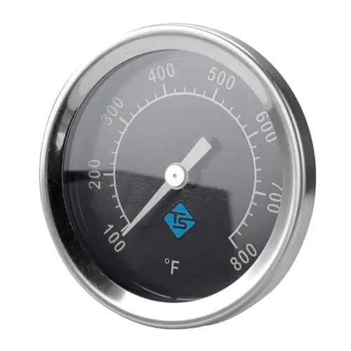 Produktbild: Amosfun Grillthermometer Backthermometer Grill Smoker Temperaturanzeige Thermometer für Lebensmittel Drehofen Ofensonde backen lebensmittel thermometer Haushaltsthermometer Metall Material