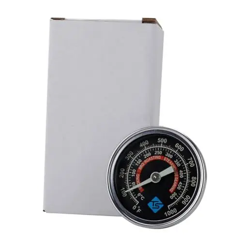 Produktbild: Amosfun Grillthermometer Kochthermometer Fleisch Süßigkeiten-thermometer Backofenthermometer Dauerhaftes Thermometer Mikrowellen-thermometer Ofentemperaturüberwachung Metall Material