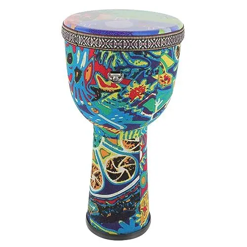 Produktbild: Amosfun Große Djembe-trommel Musikinstrumente Afrikanische Percussion Percussion-spielzeug Djembe-trommel Für Erwachsene Afrikanische Djembe Damru Pvc Kleine Trommel Kind Erwachsener