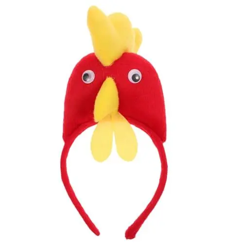 Produktbild: Amosfun Lustiges HüHnerkostüM Set FüR Kinder Und Erwachsene - Hahn Haarband FüR Halloween, Karneval Und KostüMpartys