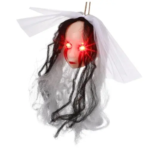 Produktbild: Amosfun Schrecklicher Geist Halloween Braut Geist Hängen Horror Dekorative Figur Versorgung