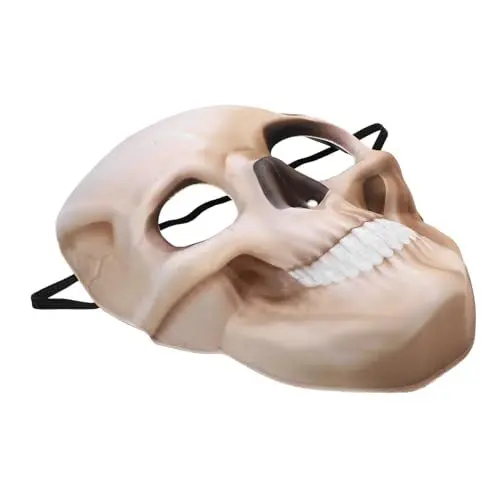 Produktbild: Amosfun Halloween Schädelmaske Karnevalsmaske Kostümzubehör Party Cosplay Requisite Maskerade Maske Karnevalsparty Zubehör Partymaske Halloween Dekorationsmaske