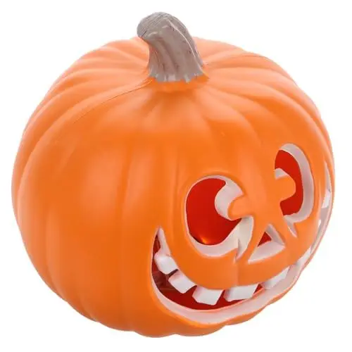 Produktbild: Amosfun Leuchtendes Kürbis-Set Halloween-kürbis-Laternen Detaillierte Schnitzereien für Ladenauslagen Außendekorationen