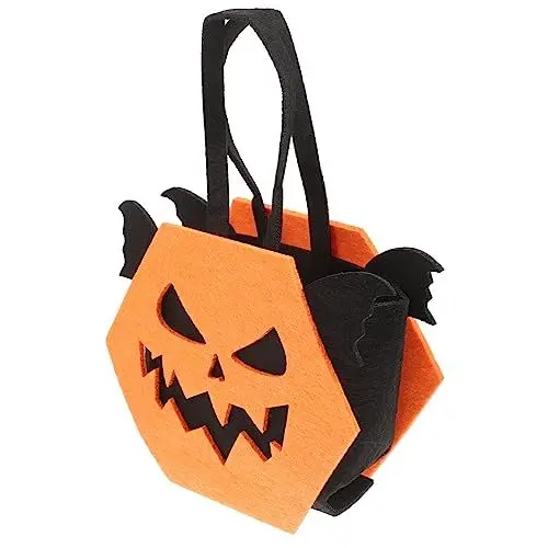 Produktbild: Amosfun Halloween-party-süßigkeiten-tasche Vliesstoff-leckerli-beutel für Jungen und Mädchen Halloween- -tasche