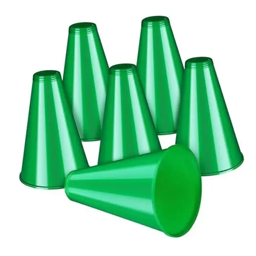 Produktbild: Amosfun 6er-Pack Jungen und Mädchen Megaphone Telefon für Jubeln Air Horn Kunststoff Hörhorn Party Zubehör