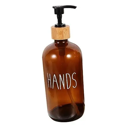 Produktbild: Amosfun Handseifenspenderpumpe – 500 Ml Nachfüllbare Lotionflasche Seifenspender Für Badezimmer Küche