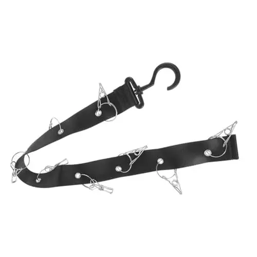 Produktbild: Amosfun Hockey-Aufhänger outdoor ausrüstung kleiderregal hosenträger kleiderbügel Kleiderständer Hockey-Trockengestell Hockeyausrüstung Eishockey-Ausrüstung Hockeyzubehör Rostfreier Stahl