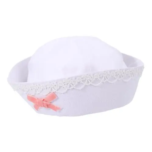 Produktbild: Amosfun Matrosenhut mit Schleife Elegante Kopfbedeckung für Kostüme Partyzubehör