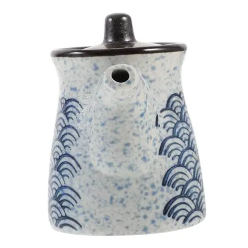 Produktbild: Amosfun Kitchen Essential – Soßen- Und Essigspender Aus Keramik – Ölflasche Zum Kochen