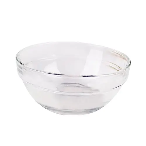 Produktbild: Amosfun Salatschüssel-set Aus Verdicktem Glas Zum Mischen Servieren Backen 10 Cm Küchen-vorbereitungsschüsseln Glatter Runder Rand