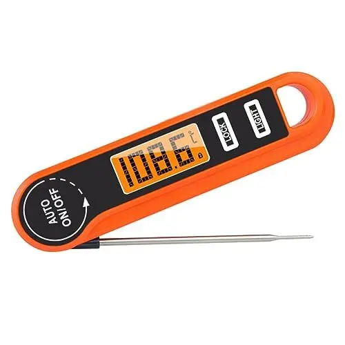 Produktbild: Amosfun Fleischthermometer Grillthermometer Lebensmittelthermometer Digital Küchen Kochthermometer Ipx5
