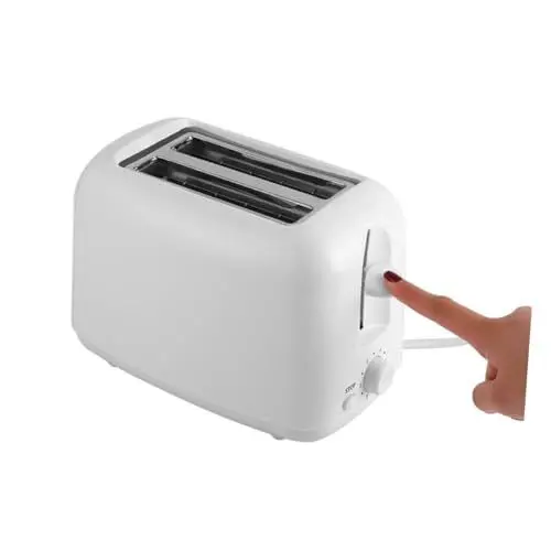 Produktbild: MAGICLULU Mini-brotmaschine Brotbackmaschine Nach Hause Automatischer Sandwichmaker Mini Brotbackautomat Brotmaschine Für Zu Hause Automatische Brotbackmaschine Weiß
