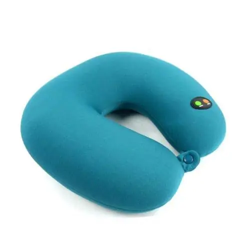 Produktbild: Amosfun Nackenpolster Elektrisches Reisekissen Memory Foam Reisekissen Elektrische Nackenmassage Nackenstützkissen Nackenstütz Reisekissen U-förmiges Nackenkissen Gesundheitsvorsorge