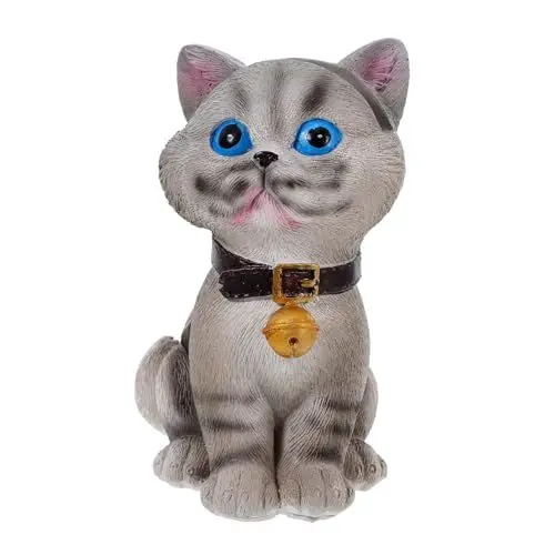 Produktbild: Amosfun Stilvoller Grauer Katzen-brillenhalter Brillenaufbewahrung Sonnenbrillenständer Dekorativer Brillen-organizer Katzen-brillenregal