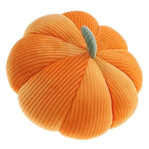 Produktbild: Amosfun Plüschtier Kürbis Plüsch Plüschkissen Halloween-Kürbis dekorativ gefülltes Kürbisspielzeug Gefüllter Kürbis Pfote Dekokissen Kürbiskissen Füllung Kopfkissen Combo-Platte schmücken