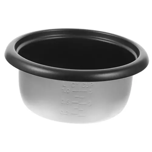 Produktbild: Amosfun Reiskocher-innentopf Aus Kochtopf Für Haushaltsgeräte Wärmeübertragung Für Reis Und Suppe Langlebiger Kocher-einlage Zubehör Für Küche