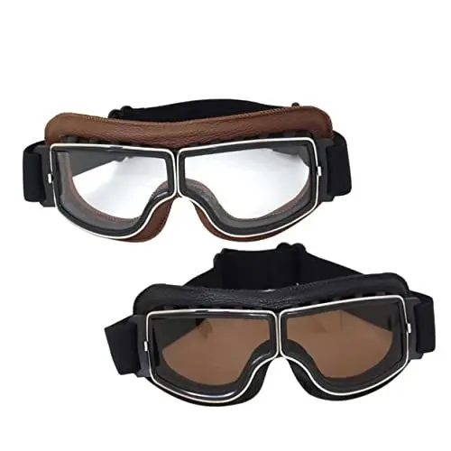 Produktbild: Amosfun Reitbrillen Sonnenbrille Brille Antibeschlag Skibrille Im Winter Fahrradhelm Brille Anti-reiten Brille Zum Motorradfahren Winddichte Fahrradbrille Arbeit Jahrgang Motor-