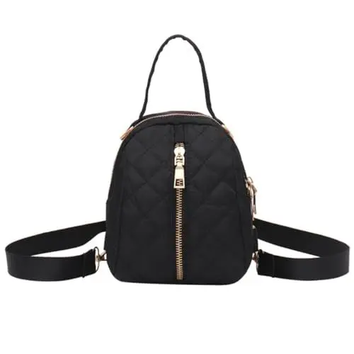 Produktbild: Amosfun Stylischer Rucksack Damen Modischer Backpack Für Reisen Schule Und Alltag Bequeme Und Praktische Tasche Im Eleganten Daypack Für Modebewusste Frauen