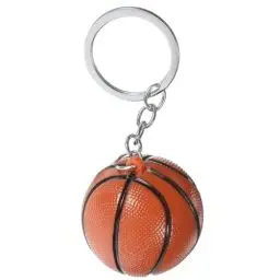 Produktbild: Amosfun Rugby Basketball Fußball Schlüsselanhänger Lustige Schlüsselband PU Taschenanhänger Auto Schlüsselring Anhänger für Kinder Damen Herren
