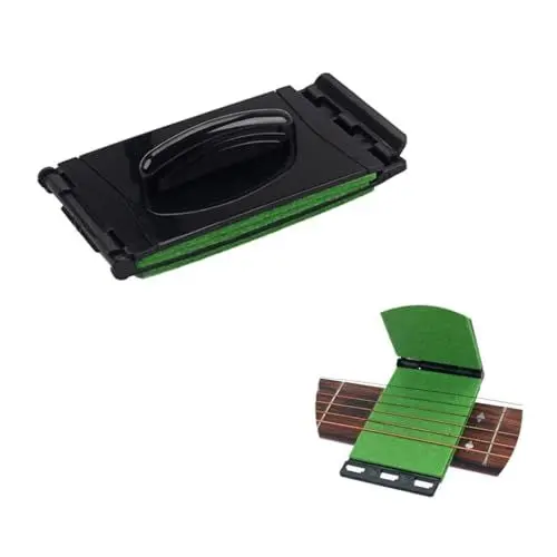 Produktbild: Amosfun Saiten Werkzeug Zur Instrumentenpflege Gitarrenreiniger Gitarren Reinigungsset Für Musikinstrumente Griffbrett-pflegebürste Griffbrettreiniger R102 Perlmutt Erröten