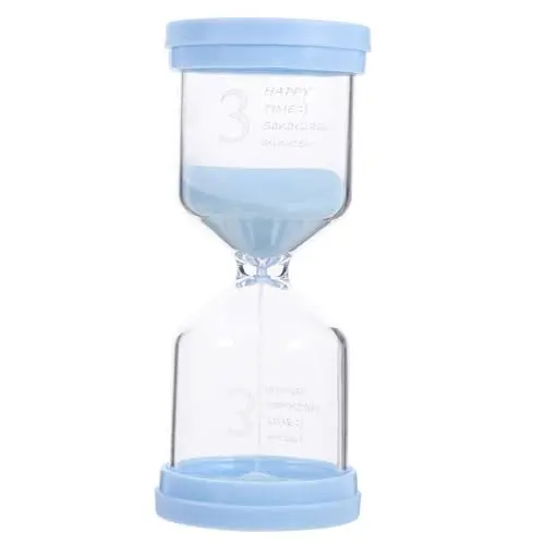 Produktbild: Amosfun Sanduhr-Timer Zahnbürsten für Kinder Sanduhr Handwerk Zahnputz-Timer Sanduhr für Spiele Kindertimer Spielzeug für Kinder kinderspielzeug Timing-Tool Timer-Verzierung Plastik Rosa