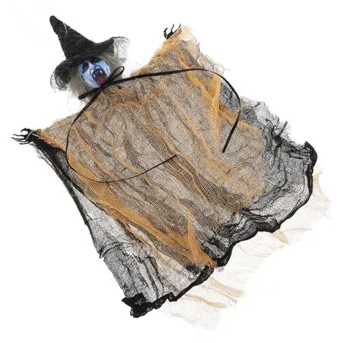 Produktbild: Amosfun Orange Dekoratives Geister- Halloween-hänge-Geister-Ornament Gruseliges Halloween-Angebot