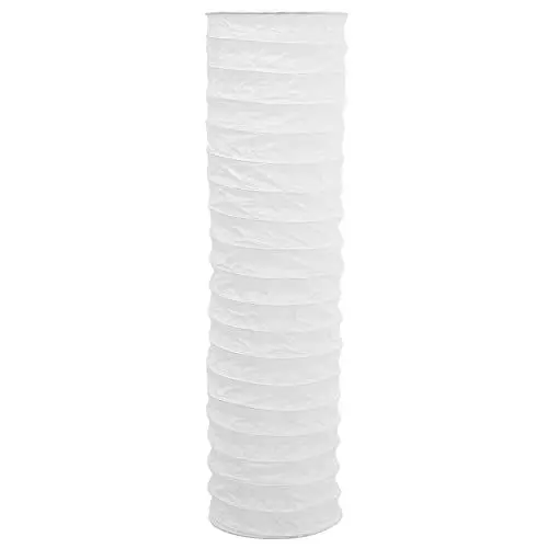 Produktbild: Amosfun Luxuriöse Stehlampenabdeckung Aus Papier Weiß Exquisite Handwerkskunst für Das Arbeitszimmer Von Home Hotels