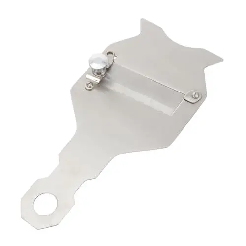 Produktbild: Amosfun Trüffel Shaker würfelunterlage LEDs Leuchtmittel lichtwärts Multifunktionsschäler Käsehobel mit Einstellbarer Dicke Schokoladen-Käse-Rasierer Käseschneider Rostfreier Stahl
