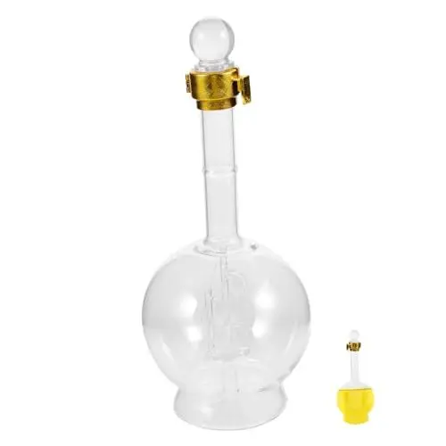 Produktbild: Amosfun Whisky-dekanter Schnapsflaschen-set Whisky 500 Ml Glaskaraffe Elegantes Design