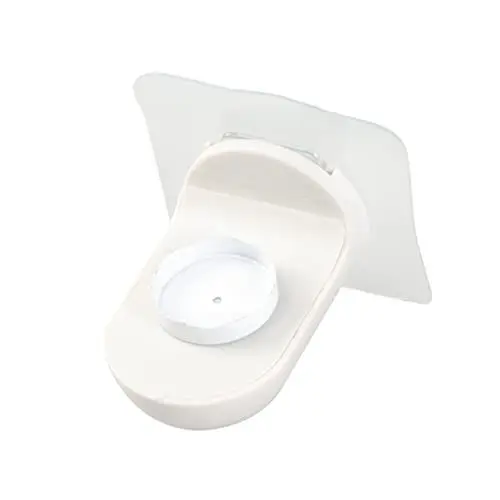 Produktbild: Amosfun Magnetischer Seifenhalter Weiß Wandmontiertes Lagerregal Seifenorganizer Für Badezimmer Zubehör Seifenablage Duschseifenhalter