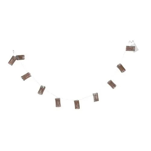 Produktbild: Amosfun Farbige Rattan Licht Streifen String Lichter Im Freien Dekorative Beleuchtung für Terrasse Hinterhof Hochzeit