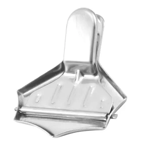 Produktbild: Amosfun Edelstahl Zitronenpresse Manuell Handheld Saftpresse Für Zitrusfrüchte Multifunktionale Fruchtpresse Kompakte Größe Ideal Für Limetten Und Orangen
