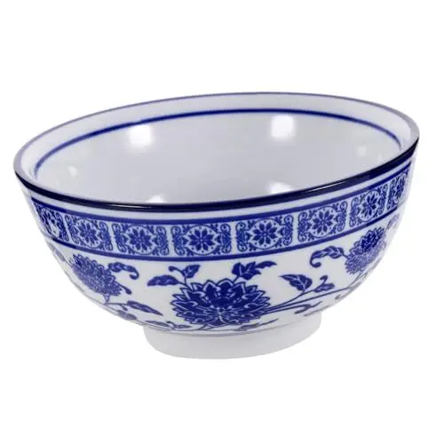 Produktbild: Amosfun Porzellanschüssel Im Retro-stil 11 4 Cm Keramik Zufällige Muster Sicher Für Den Täglichen Gebrauch