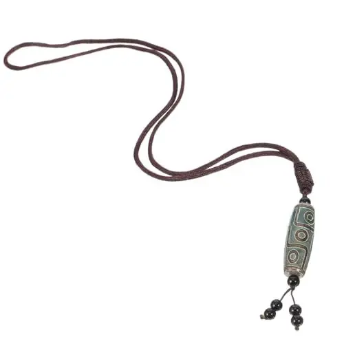 Produktbild: Amosfun Schmuck Für Damen – Perlenanhänger Im Ethno-stil Mit Buddhistischem Augendesign Halskette Für Und Gesundheit