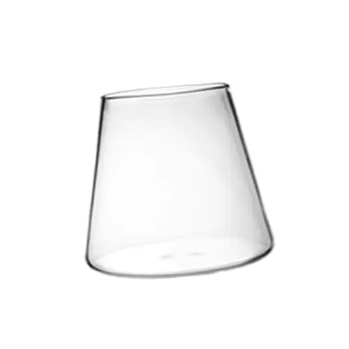 Produktbild: Amosfun kreativer Saftbecher Bierbecher Trinkgläser klare Gläser Puddinggläser Whisky-Gläser esspressokaffeetassen kaffebecher wassernapf bierbrille schnapsgläser Glas Transparenter Becher