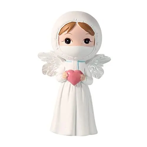 Produktbild: Amosfun weiße Engelsverzierung Angel engelsgabe Flügel Miniatur-Fee-Figur hochzeitsgeschenk Schreibtischaufsatz Harz-Engel-Schmuck Zuhause Engel Figur Dekoration Karikatur Statue