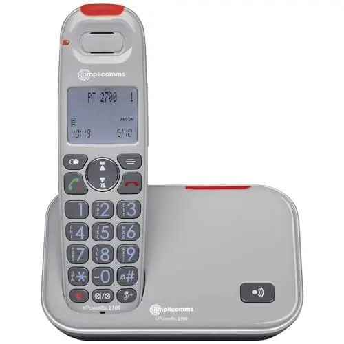 Produktbild: Amplicomms PowerTel 2700 DECT Mobilteil Grau