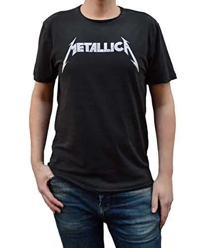 Produktbild: Amplified Shirt Metallica Logo, XL, Grau