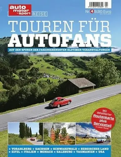 Produktbild: ams Reise - Touren für Autofans: Auf den Spuren der faszinierenden Oldtimer-Veranstaltungen (auto motor und sport)