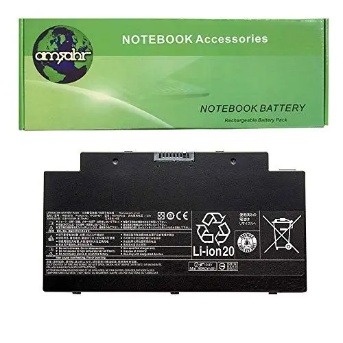 Produktbild: amsahr FPCBP424-05 Ersatz Batterie für FUJITSU Schwarz