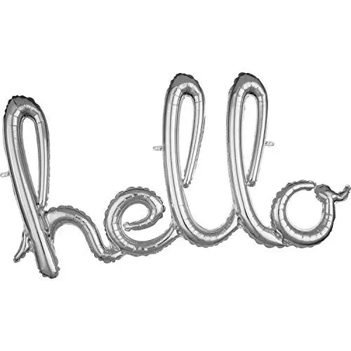 Produktbild: Hello Silver Air-Fill Foil Script