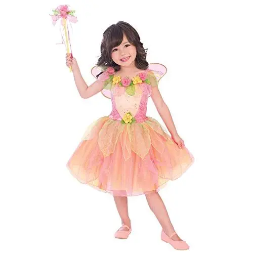 Produktbild: Amscan 9904100 Kinderkostüm Pfirsich Sorbet Fee Mädchen Apricot/Rosa 104 cm