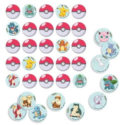 Produktbild: amscan Pokémon Memory Spiel 32 TLG.