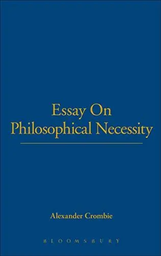 Produktbild: An Essay on Philosophical Necessity