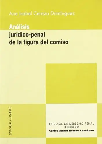 Produktbild: Análisis jurídico penal de la figura del comiso