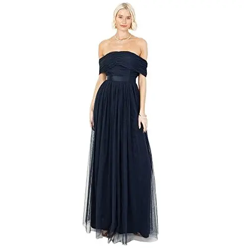 Produktbild: Anaya with Love Damen Maxi Kleid, Navy Blue, EU 52(UK 24)